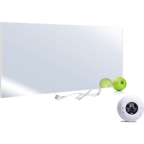 Viesta H580-SP Espejo calefactor infrarrojo 580 Watt + termostato VIESTA TH20