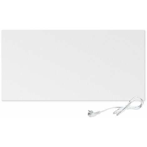 Viesta H700 panneau de chauffage infrarouge Crystal Carbon (dernière technologie) panneau radiateur ultra mince chauffage mural blanc - 700 Watt