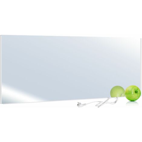Viesta H700-SP Espejo calefactor 700 Watt - Cristal calefactor de máxima eficiencia con tecnología Carbon Crystal - Espejo - Calefactor con de seguridad y protección contra sobrecalentamiento