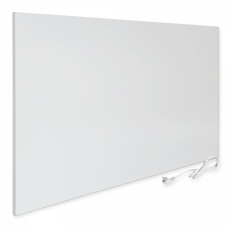 450 Watt TH10 Thermostat neueste Technologie Heizpaneel Heizk/örper Heizung Heating Panel ultraflache Wandheizung Wei/ß Viesta F450 Infrarotheizung Carbon Crystal