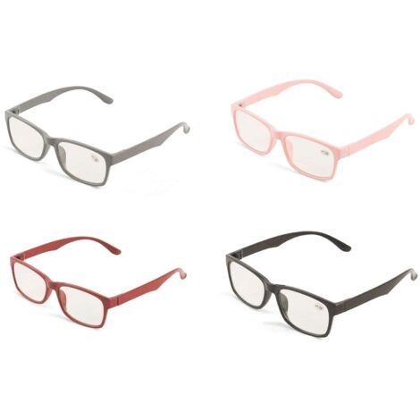 VIEW OCCHIALI DA LETTURA UNISEX 4 COLORI ASSORTITI 4 DIOTTRIE