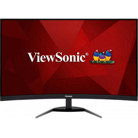 ViewSonic VX3268-2KPC-MHD Moniteur VA 32 QHD, incurvé 1500R, 144hz, 1ms MPRT, 250 nits, 2 HDMI, 1 DisplayPort, haut-parleurs, FreeSync Premium (W125997367)