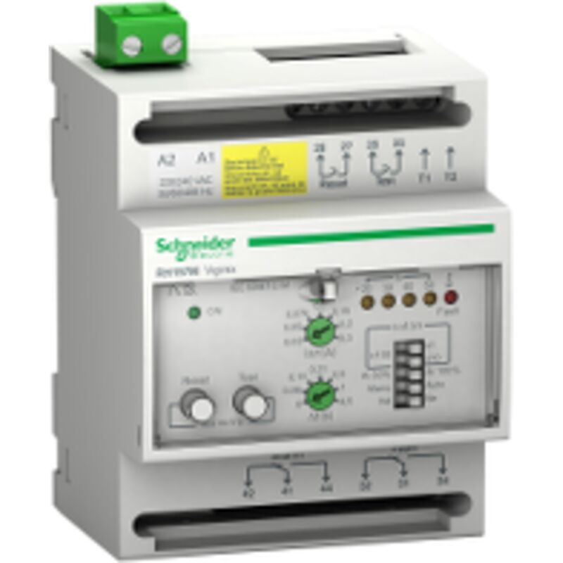 Vigirex - relais différentiel RH197M - sensibilité 0,03-30A - 0-4,5s - 240Vca