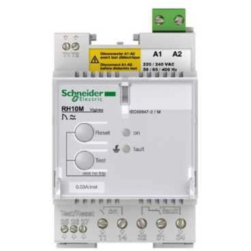 Schneider Electric - Vigirex RH10M 220-240VAC sensibilité 0,3A instantané - 56135