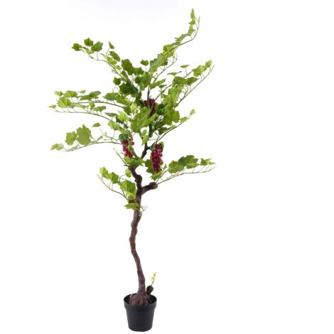 Vigne artificielle décorative en PVC pour jardins, intérieurs et événements - Plante verte réaliste et durable