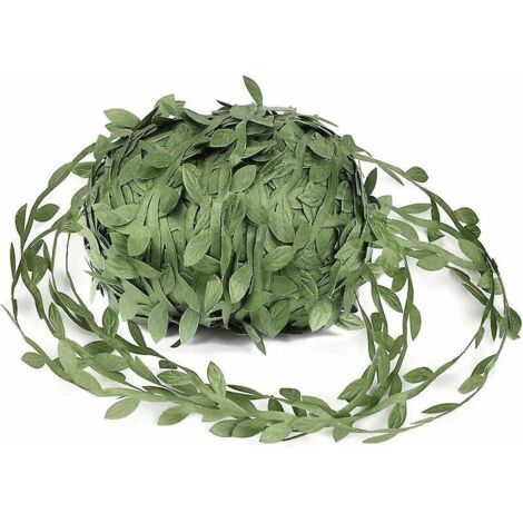 vignes Artificielles, 262ft Feuille De Vigne De Plante Fausse Laisse Le Ruban Vert Olive De Feuille Pour Le Mariage/fte/maison/jardin Dcoration &