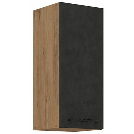 Vigo Hängeschrank 30 cm Eiche Lancelot Matera Grau Küchenzeile Küchenblock Küche