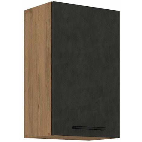 Vigo Hängeschrank 45 cm Eiche Lancelot Matera Grau Küchenzeile Küchenblock Küche