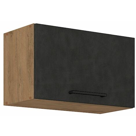 Vigo Kurzhängeschrank 60 cm Eiche Lancelot Matera Grau Küchenzeile Küchenblock