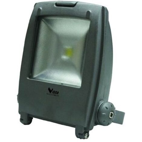 Vigor 34784-95 Faro a Led Modello Star Luce Bianca 50W Grigio