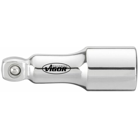 VIGOR Außenvierkant Antrieb 6,3 = 1/4 Zoll Innenvierkant Antrieb 6,3 = 1/4 Zoll Schwenkbare Verlängerung V4311 Vierkant hohl 6,3 mm (1/4 Zoll) Vierkant massiv 6,3 mm (1/4 Zoll) Gesamtlänge: 36 mm
