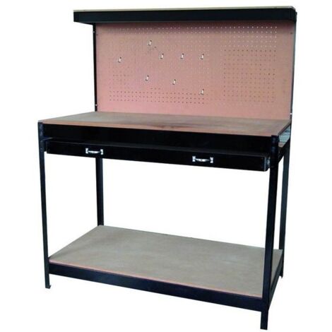 Vigor Banchi Lavoro Acciaio Con Cassetto 120X60X150