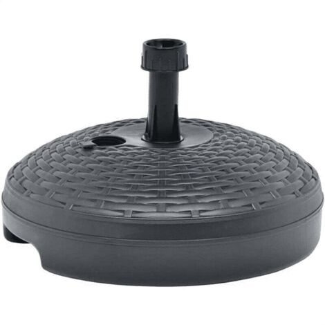 Vigor Base per Ombrellone Rattan Tondo 45cm Bianco