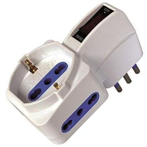 Vigor-Blinky Adattatori Disassati Schuko+10 16a con Disg Spina 10a