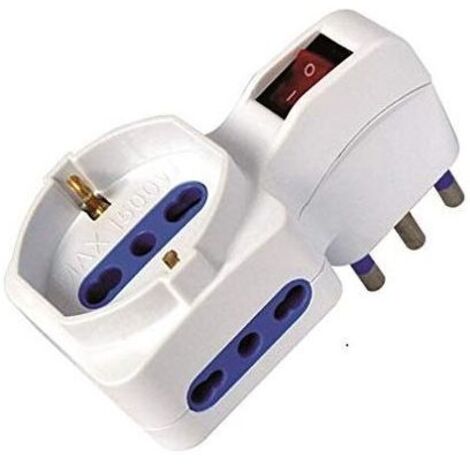Vigor-Blinky Adattatori Disassati Schuko+10 16A Spina 16A