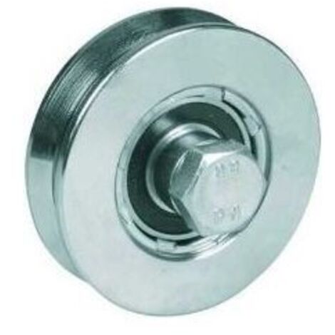 Vigor-Blinky ART. 360 Ruota per Cancelli Gola V Diametro 60 mm 1 Cuscinetto a Sfera