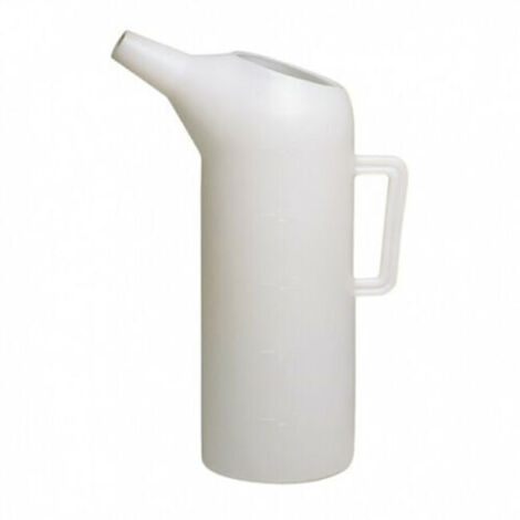 Vigor-Blinky Caraffe Graduate per Olio Plastica con Imbuto 2 Litri