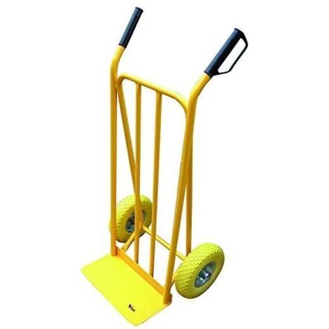 Vigor-Blinky Carrelli Portacasse Modello Ruote Schiuma PU Gialla