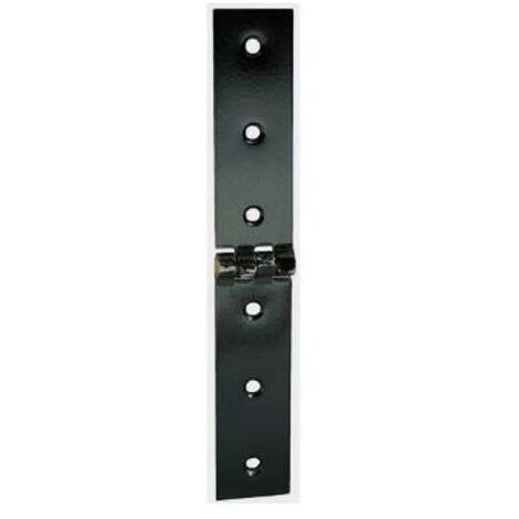 Vigor-Blinky Cerniere Ase Verniciate Nere 12 Pezzi 220mm