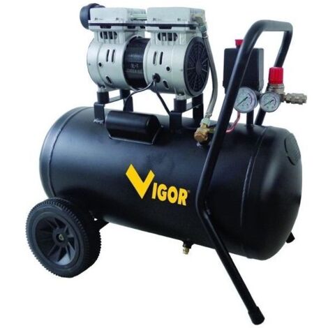 Vigor-Blinky Compresseurs Silencieux 230V Vca-s50 2 Cil Dir 1Hp 50L