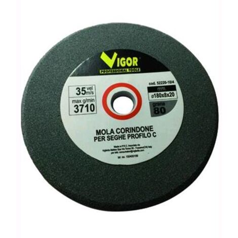 Vigor-Blinky Mole Corindone per Seghe Profilo C 80gr 180x8x20mm