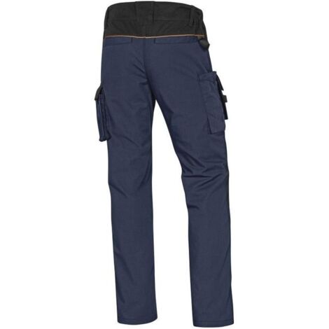 Vigor-Blinky Pantaloni Deltaplus M2-Corp Mcpa2 Blu-Navy Nero Taglia S