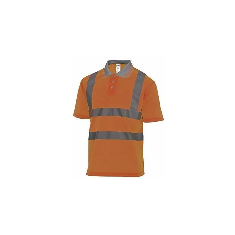 Image of Vigor Blinky - Vigor-Blinky Polo Panoply Offshore-HV Arancio-Fluo Taglia xxl