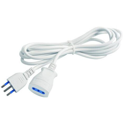 Vigor-Blinky Prolunghe Lineari M-F 10a 3x0.75mm 2.3mt Bianco