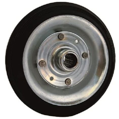 Vigor-Blinky Ruota Gommata senza Supporto 150x40mm