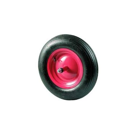 Vigor-Blinky Ruote per Carriole Perno Corto 17cm Pneumatica