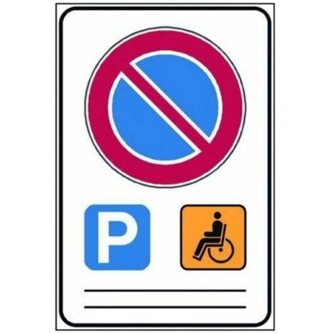 Cartello Segnaletico Divieto Parcheggio Vinile X 17 Cm | Leroy Merlin - Foto 5