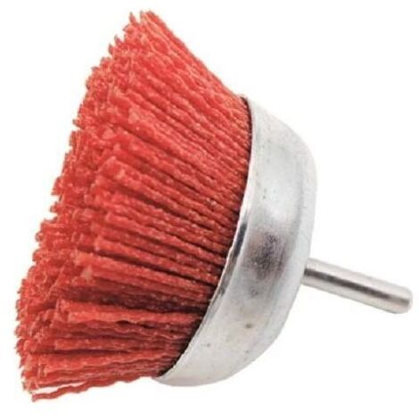 Vigor-Blinky Spazzole Sintetiche a Tazza Grana 80 Diametro 50mm