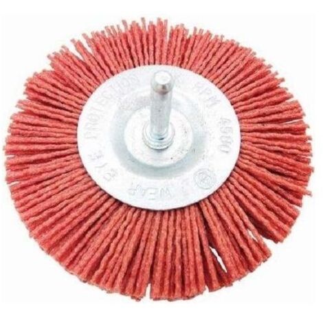 Vigor-Blinky Spazzole Sintetiche Circolare Grana 80 Diametro 75mm