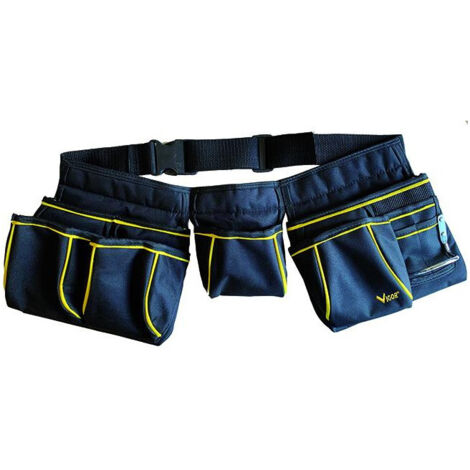Vigor Borsa Portautensili Modello Aquila Tripla con Cintura 60x25cm