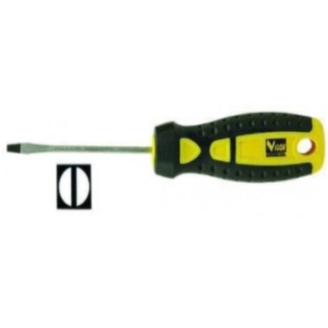 VIGOR - CACCIAVITE A TAGLIO IN ACCIAIO CROMO VANADIO - 4X100MM