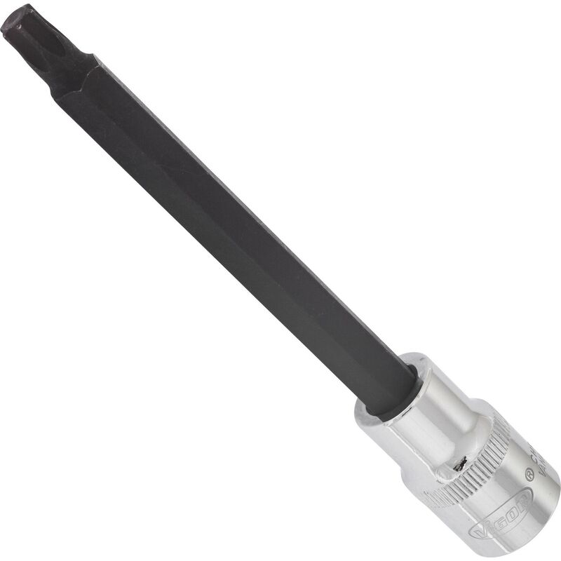 Vigor - t screwdriver socket ∙ V2174 ∙ Attacco quadro, cavo, 1/2 di pollice (12,5 mm) ∙ Profilo interno torx® ∙ Size T45