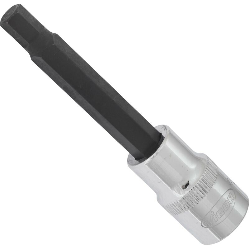 Screwdriver socket for inside hexagon screws ∙ V2075 ∙ Attacco quadro, cavo, 1/2 di pollice (12,5 mm) ∙ Profilo esagonale interno ∙ Size 8 mm