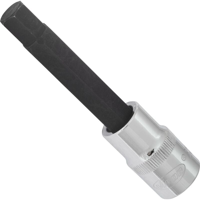Screwdriver socket for inside hexagon screws ∙ V2077 ∙ Attacco quadro, cavo, 1/2 di pollice (12,5 mm) ∙ Profilo esagonale interno ∙ Size 11 mm