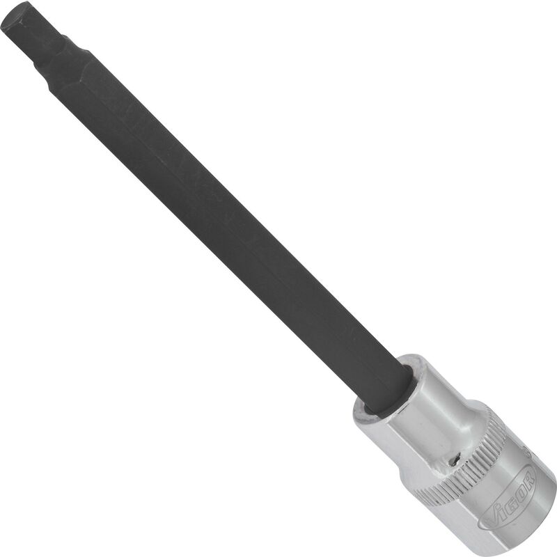 Screwdriver socket for inside hexagon screws ∙ V2082 ∙ Attacco quadro, cavo, 1/2 di pollice (12,5 mm) ∙ Profilo esagonale interno ∙ Size 7 mm