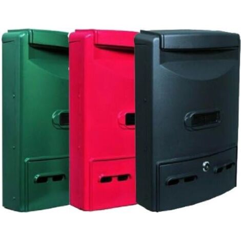 VIGOR - CASSETTA PER LETTERE EURO MAXI VERDE 29x10x39CM