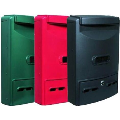 VIGOR - CASSETTA PER LETTERE EURO MAXI VERDE 29x10x39CM
