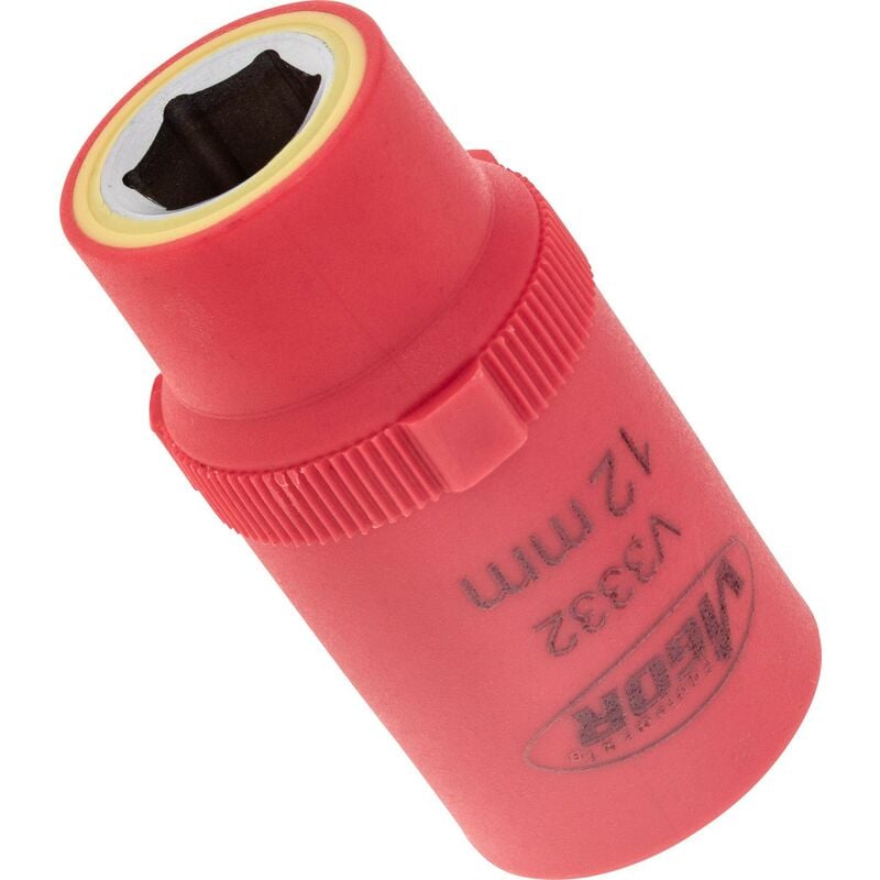 Vde socket ∙ V3332 ∙ Attacco quadro, cavo, 1/2 di pollice (12,5 mm) ∙ Profilo esagonale esterno ∙ Size 12 mm