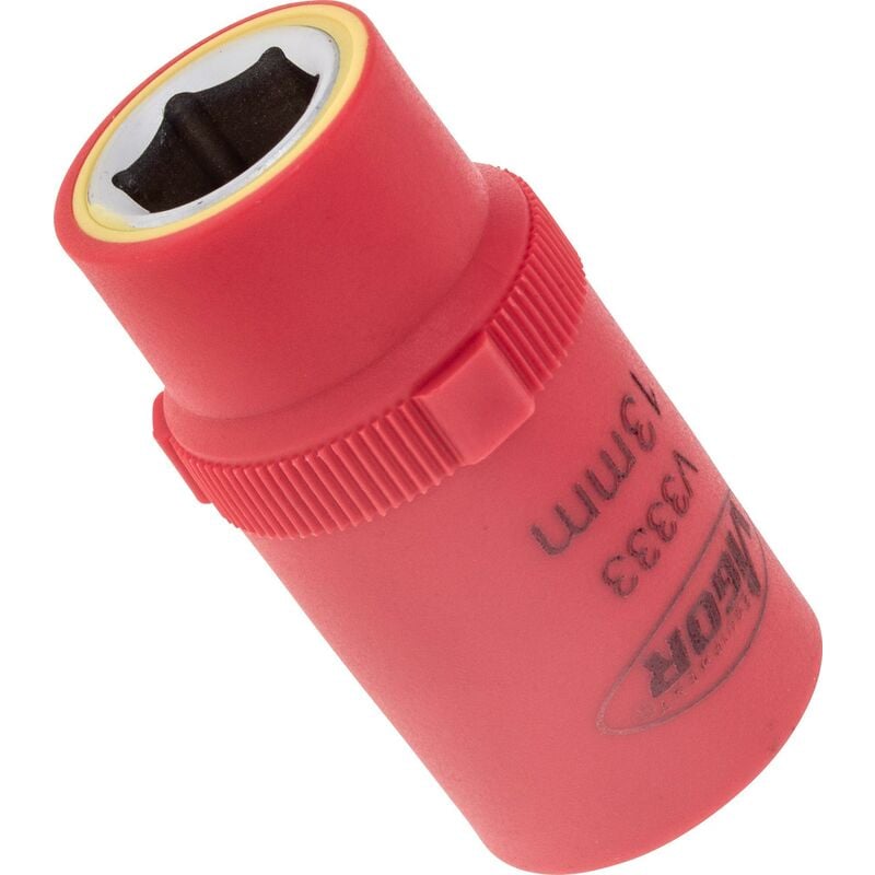 Vde socket ∙ V3333 ∙ Attacco quadro, cavo, 1/2 di pollice (12,5 mm) ∙ Profilo esagonale esterno ∙ Size 13 mm