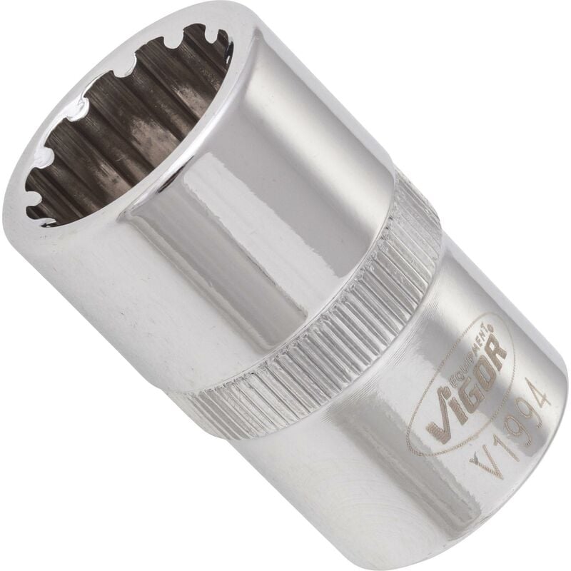 Socket with multi-purpose profile ∙ V1994 ∙ Attacco quadro, cavo, 1/2 di pollice (12,5 mm) ∙ Multiprofilo ∙ Size 16 mm