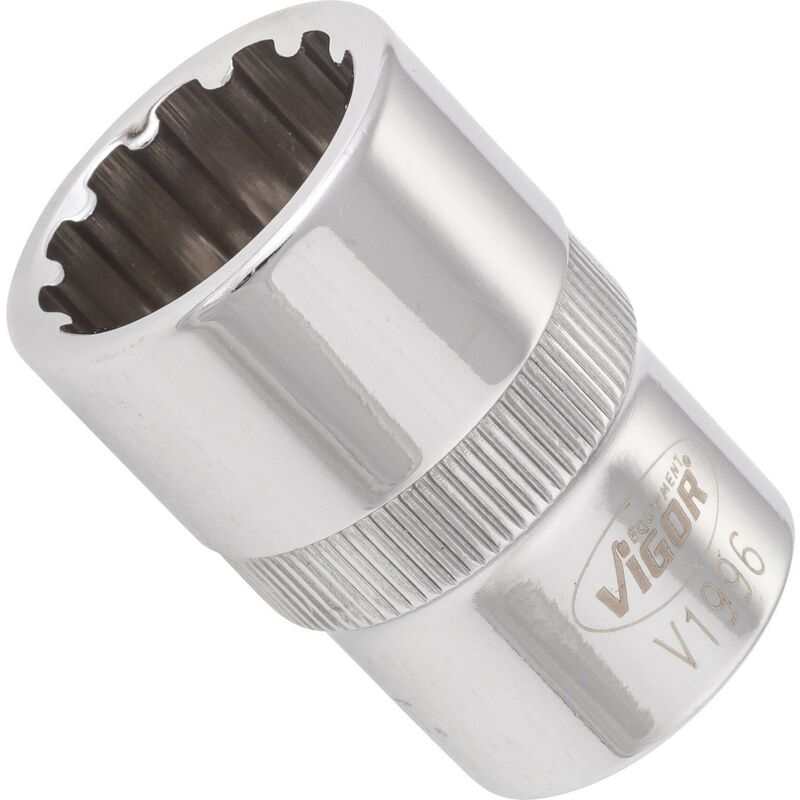 Socket with multi-purpose profile ∙ V1996 ∙ Attacco quadro, cavo, 1/2 di pollice (12,5 mm) ∙ Multiprofilo ∙ Size 18 mm