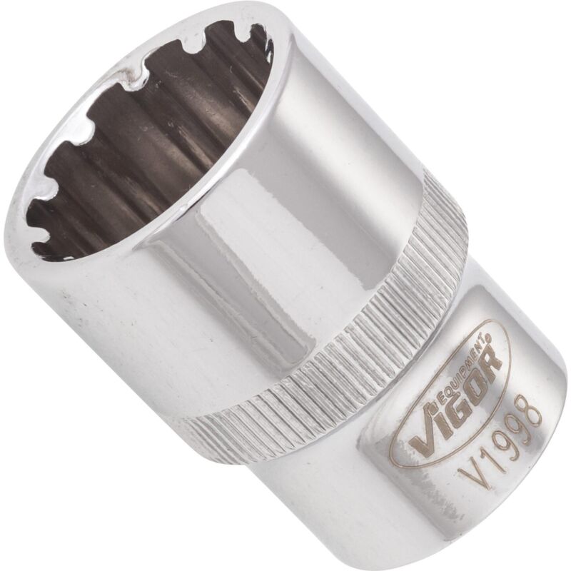 Socket with multi-purpose profile ∙ V1998 ∙ Attacco quadro, cavo, 1/2 di pollice (12,5 mm) ∙ Multiprofilo ∙ Size 20 mm