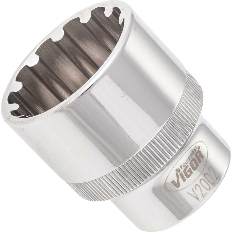 Vigor - Socket with multi-purpose profile ∙ V2002 ∙ Attacco quadro, cavo, 1/2 di pollice (12,5 mm) ∙ Multiprofilo ∙ Size 27 mm