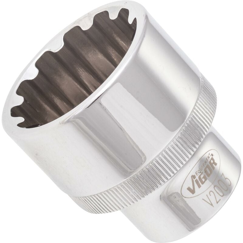 Socket with multi-purpose profile ∙ V2003 ∙ Attacco quadro, cavo, 1/2 di pollice (12,5 mm) ∙ Multiprofilo ∙ Size 30 mm