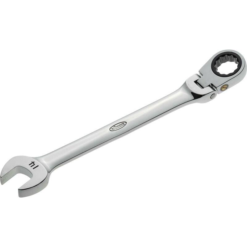 Ratcheting combination wrench with hinge ∙ V2810 ∙ Profilo esagonale esterno, Profilo a doppio esagono esterno ∙ Size 14 mm
