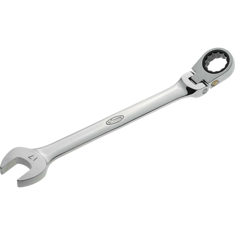 Image of Ratcheting combination wrench with hinge ∙ V2813 ∙ Profilo esagonale esterno, Profilo a doppio esagono esterno ∙ size 17 mm